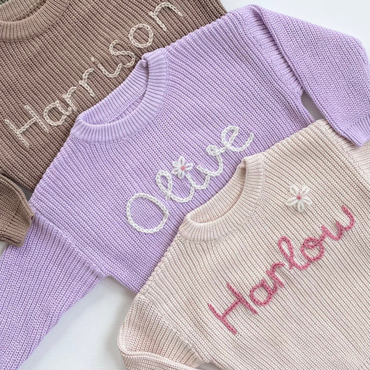 (PRE-ORDER) Personalised Oversized Knit